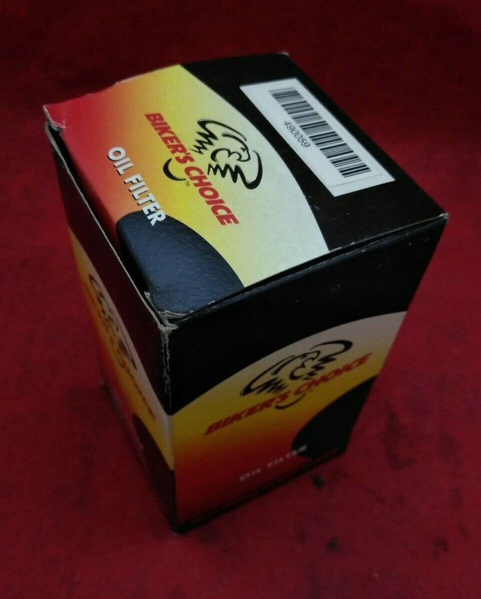 NEW Biker's Choice Oil Filter / 490059 / Black