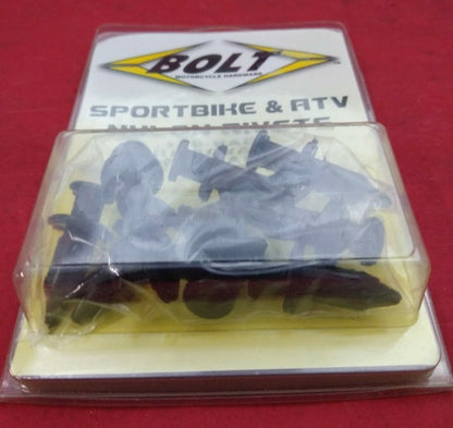 NEW BOLT MC HARDWARE Bike and ATV Nylon Rivets 10Pk / 15-0038 / Remove and Reuse