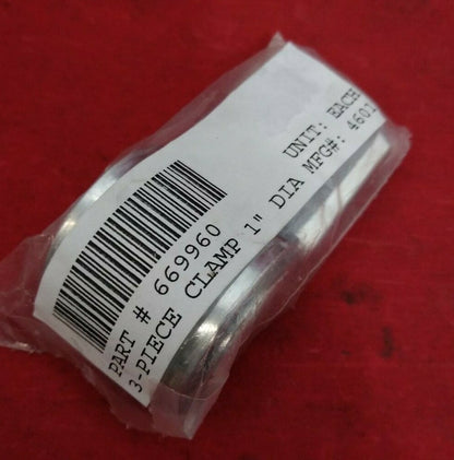 NEW Tucker Rocky 3 Piece Clamp 1" Diameter / 669960