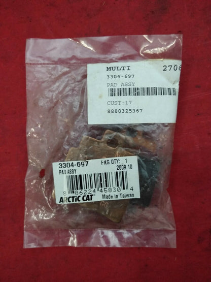 NEW Arctic Cat 3304-697 Brake Pads ATV 250 DVX / 300 DVX / 2006-2015