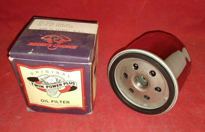 NEW Biker's Choice Oil Filter / 49-2674 / Chrome / Spin on / 62782-80