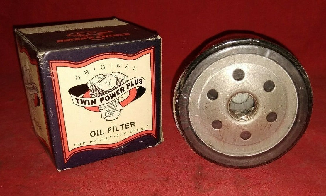 NEW Biker's Choice Oil Filter / 49-2675 / Black / Spin on / 63810-80