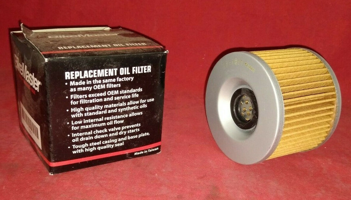 NEW Biker's Master Oil Filter / 17-1611 / Honda Triumph Kawasaki Yamaha