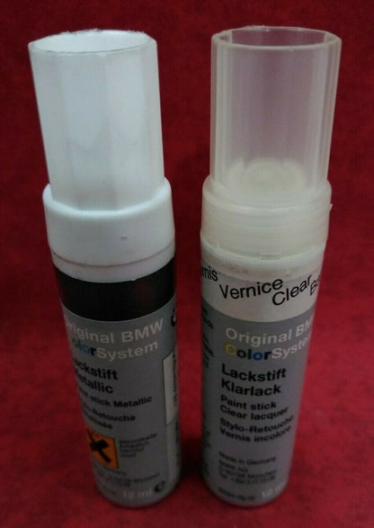 NEW BMW Touch Up Paint / 51911453854 / 175 dolomitgrau met. and Clear Coat