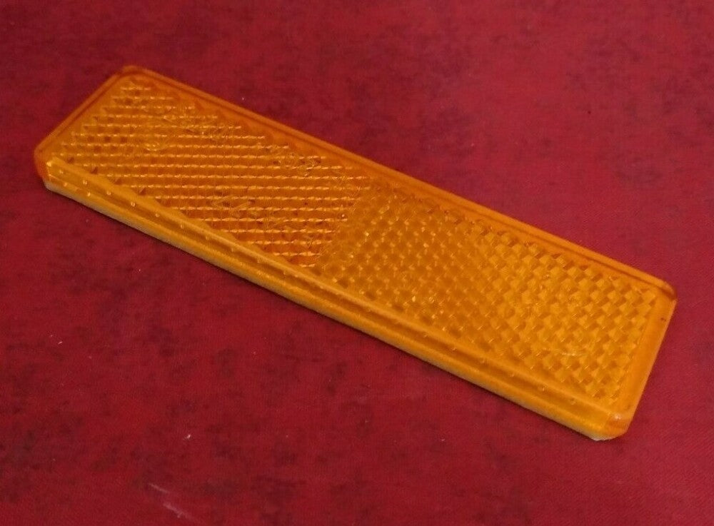 NEW BMW Motorcycle Reflector / Yellow / 63147671350