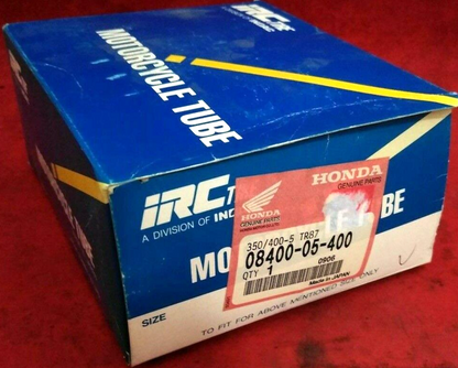NEW IRC / Honda TUBE 350/400-5 TR87 / 08400-05-400