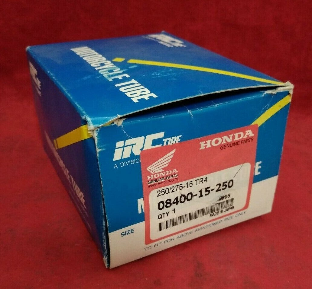 NEW IRC Motorcycle Tire Tube / Honda 08400-15-250 / 250/275-15 TR4