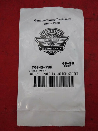 New Harley Davidson Cable Assembly / 70643-79B