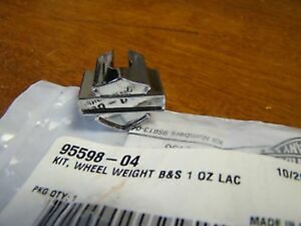 New Harley Davidson Spoke Wheel Weight / 95590-04 / 1/2 OZ