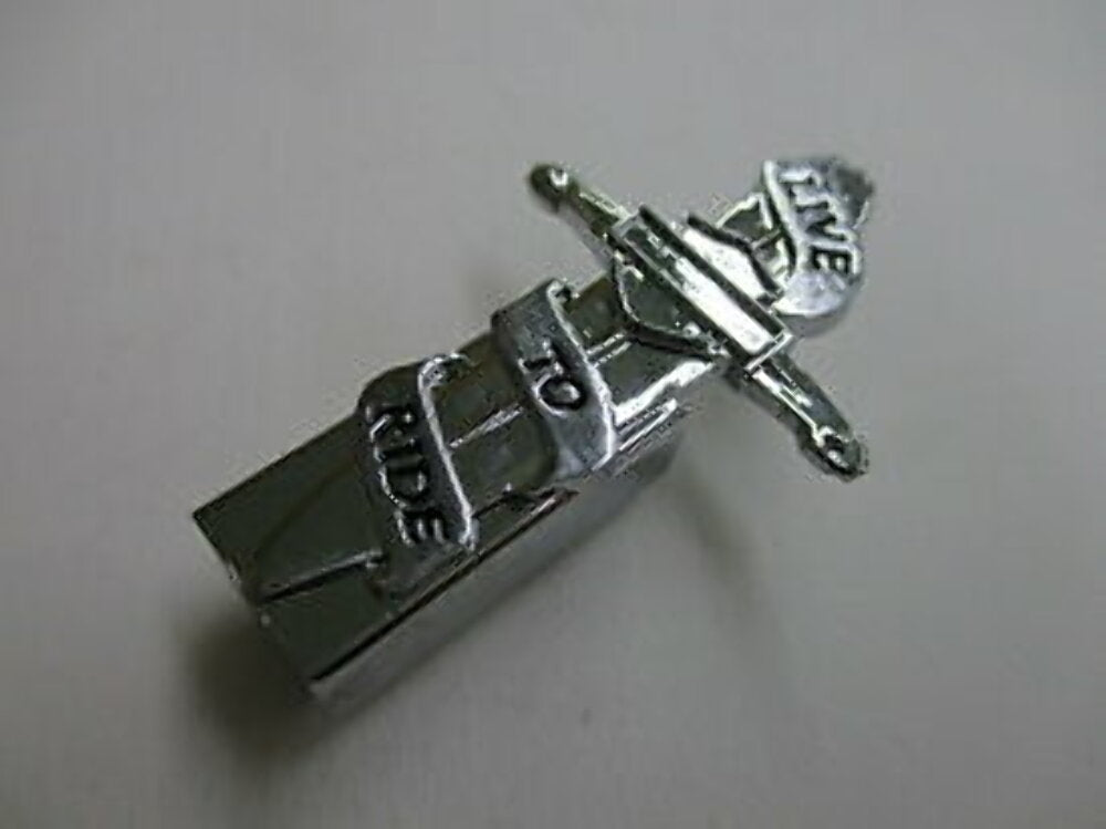 New Harley Davidson Wheel Weight / Dagger / Chrome / 3/4 Oz. / 95602-04