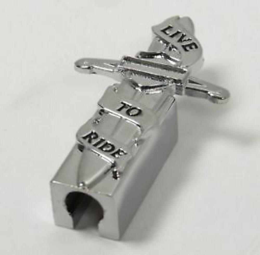 New Harley Davidson Wheel Weight / Dagger / Chrome / 3/4 Oz. / 95602-04