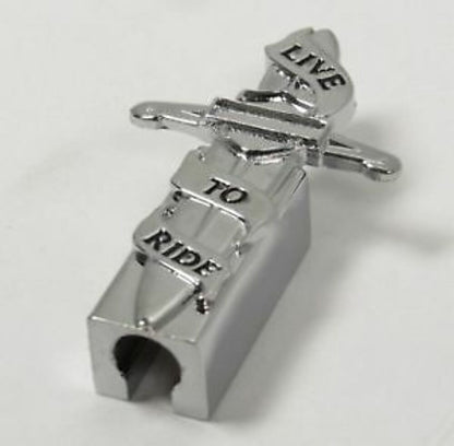New Harley Davidson Wheel Weight / Dagger / Chrome / 3/4 Oz. / 95602-04