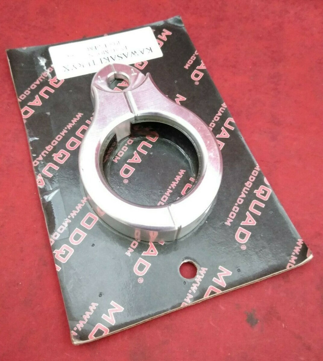 NEW Mod Quad Billet Flag Mount / 370321 / Chrome