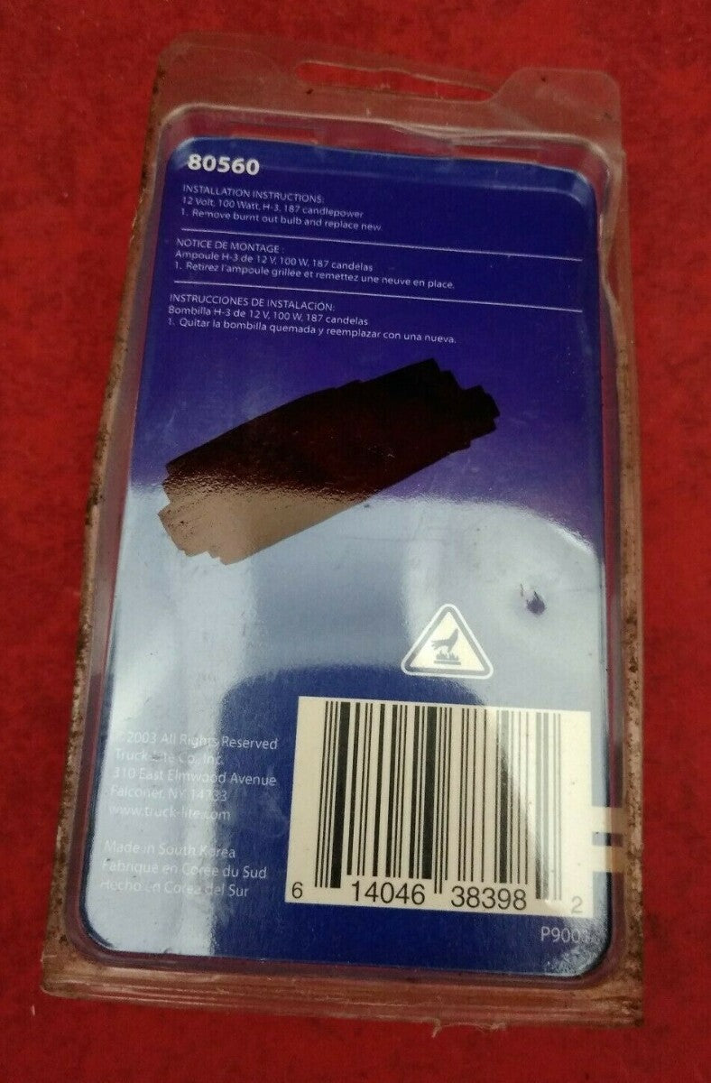 NEW NAPA Lighting / Truck-Lite / Halogen Bulb / 80560 / White