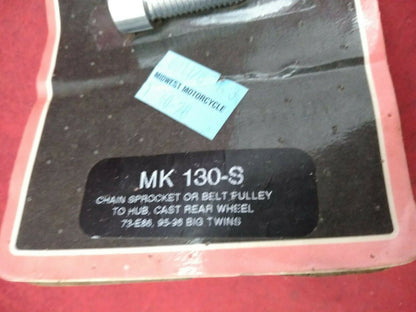 NEW Cy-Chrome Fasteners / MK 130-S / 73-E86 / '95-'96 Big Twins