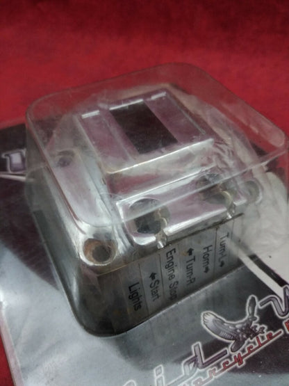 NEW V Factor / Switch Housing / 13307 / Handlebar CP Solid / Chrome