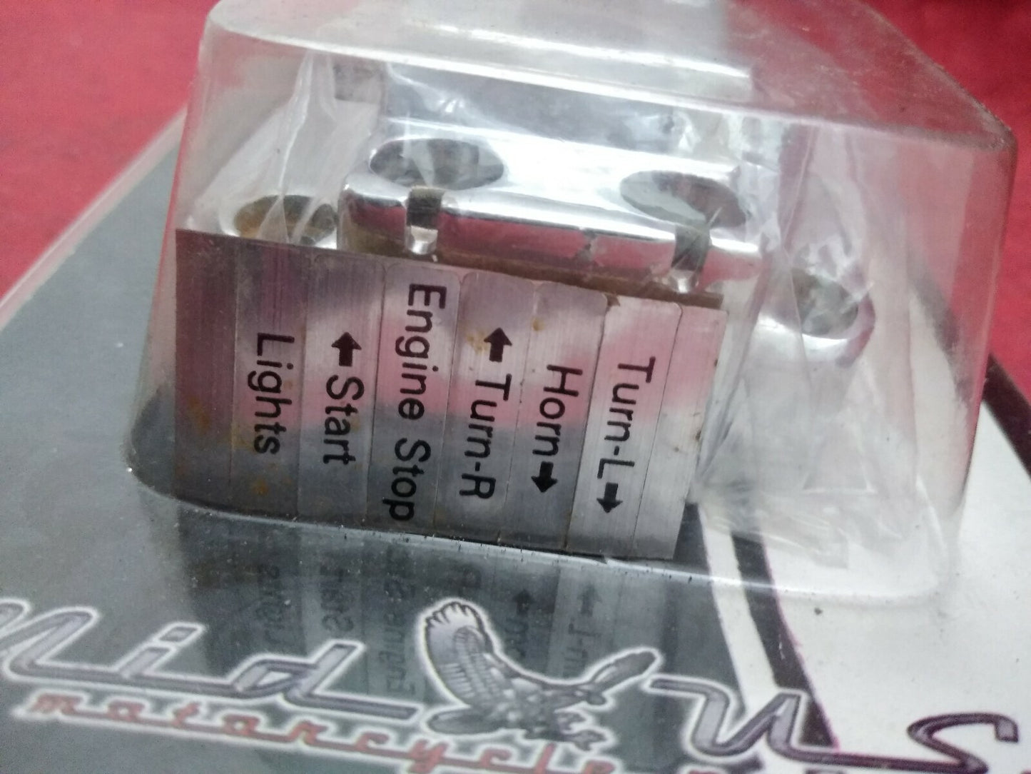 NEW V Factor / Switch Housing / 13307 / Handlebar CP Solid / Chrome