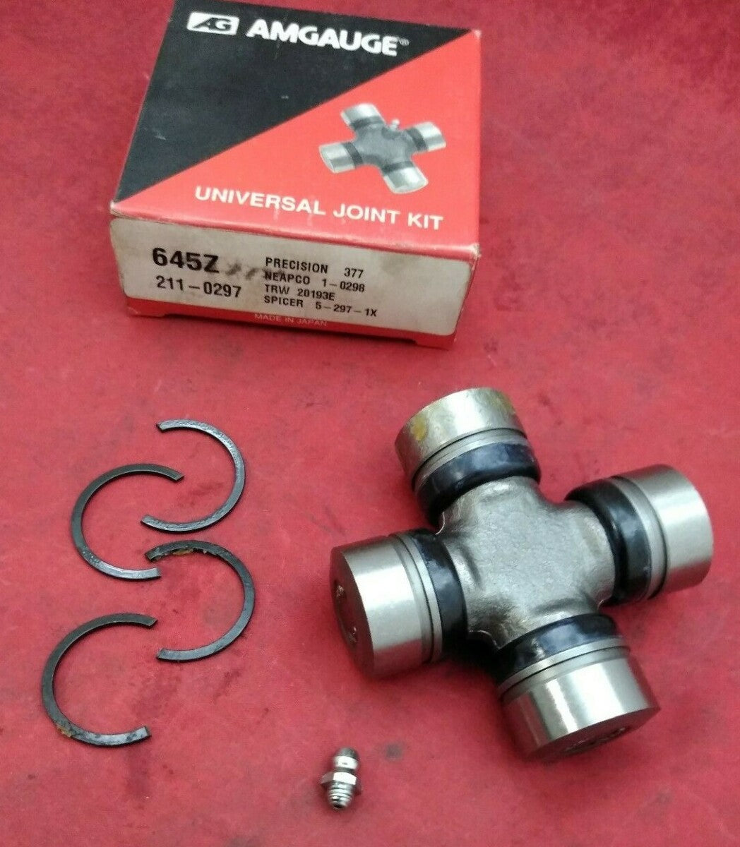 NEW Amgauge Universal Joint Kit 210-0297 / 645Z / 337 / 1-0298 / 20193E