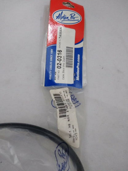 NEW Motion Pro / Black Vinyl Clutch Cable / 02-0316