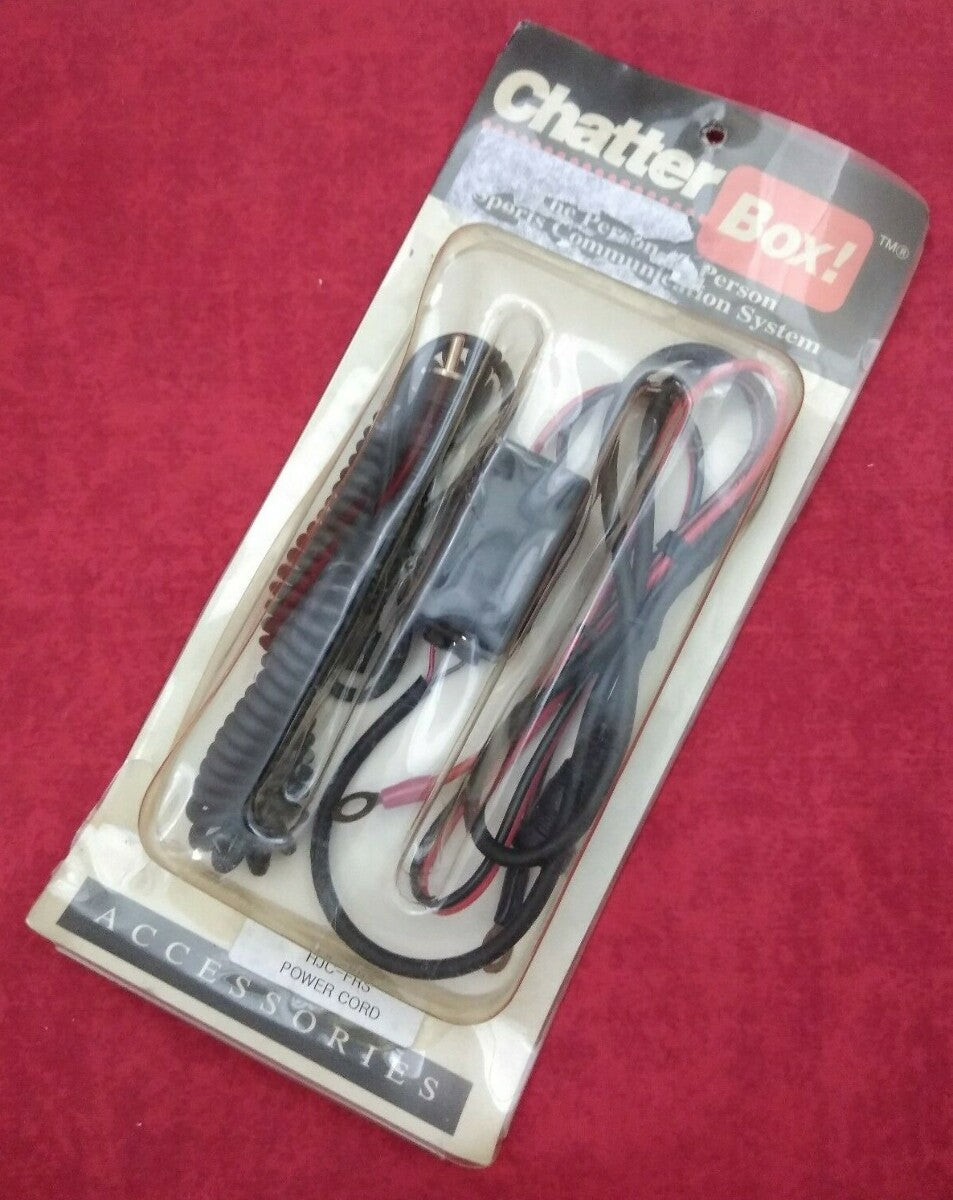 NEW CHATTER BOX Accessories Power Cord / HJC-FRS / Communication System
