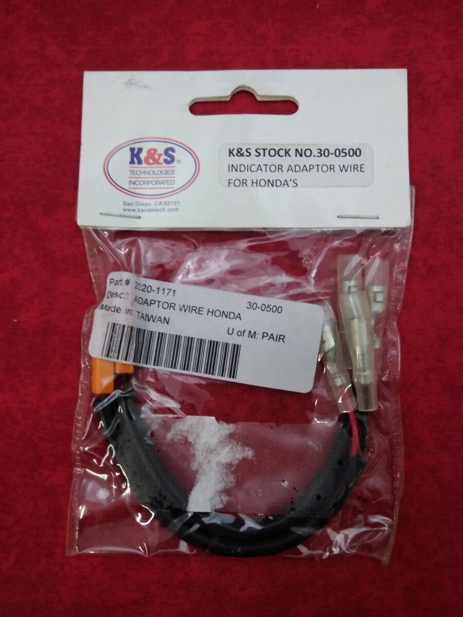 NEW K&S Technologies Turn Signal Wire Adapter / 30-0500