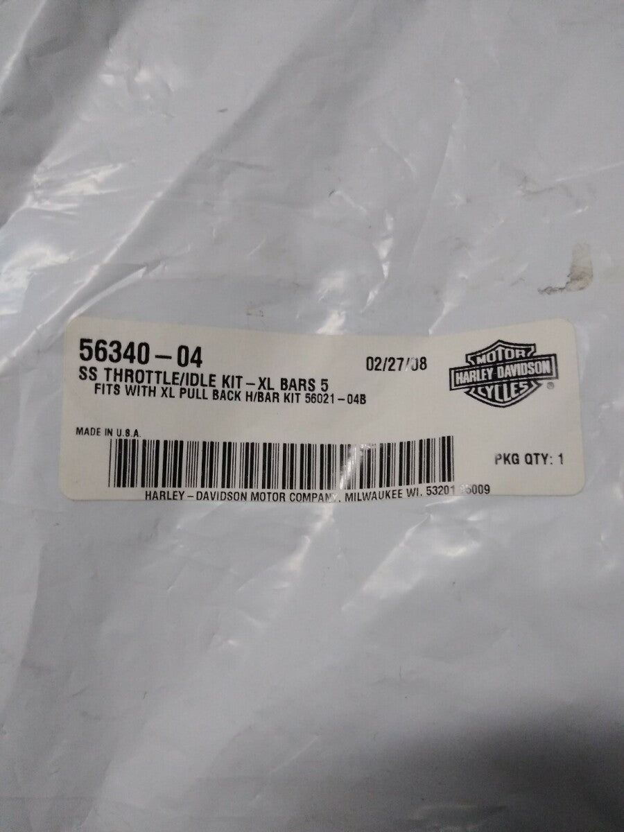 NEW Harley Davidson SS THROTTLE/IDLE KIT-XL BA / 56340-04