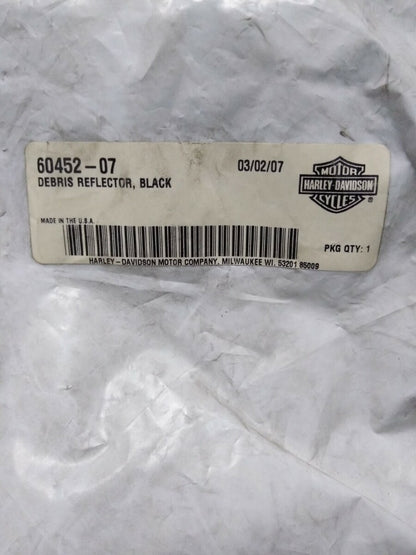 NEW Harley Davidson Belt Protection / Debris Reflector / Belt Guard / 60452-07