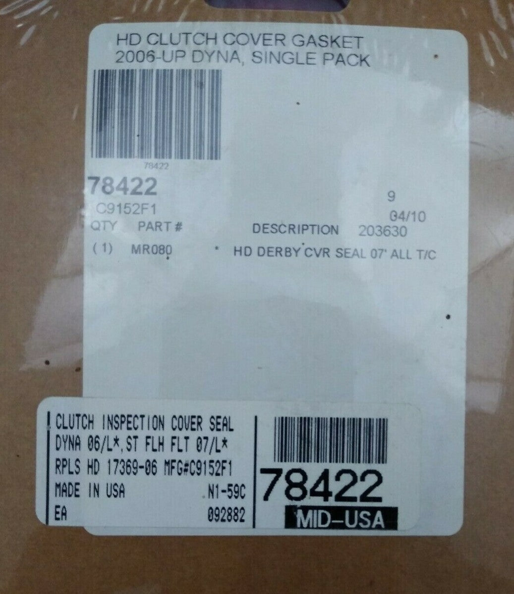 NEW Cometic Gasket Clutch Inspection Cover Seal / 78422
