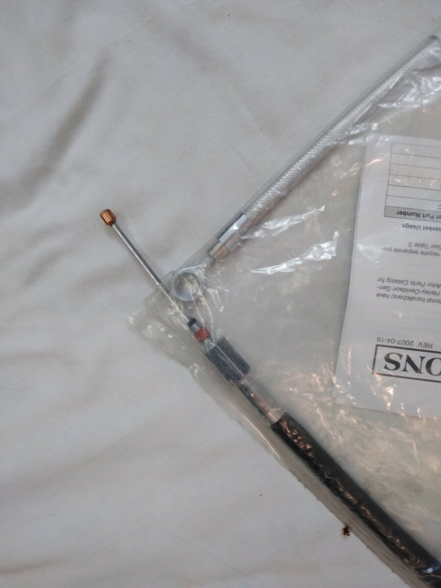 NEW Harley Davidson Diamond Back Clutch Cable / 38812-07