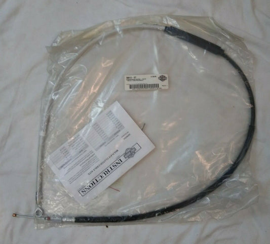 NEW Harley Davidson Diamond Back Clutch Cable / 38812-07
