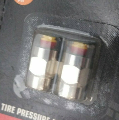 NEW BikeMaster Tire Pressure Indicator Caps / 2 pack / QTY 3 / 34 PSI / 15-1513