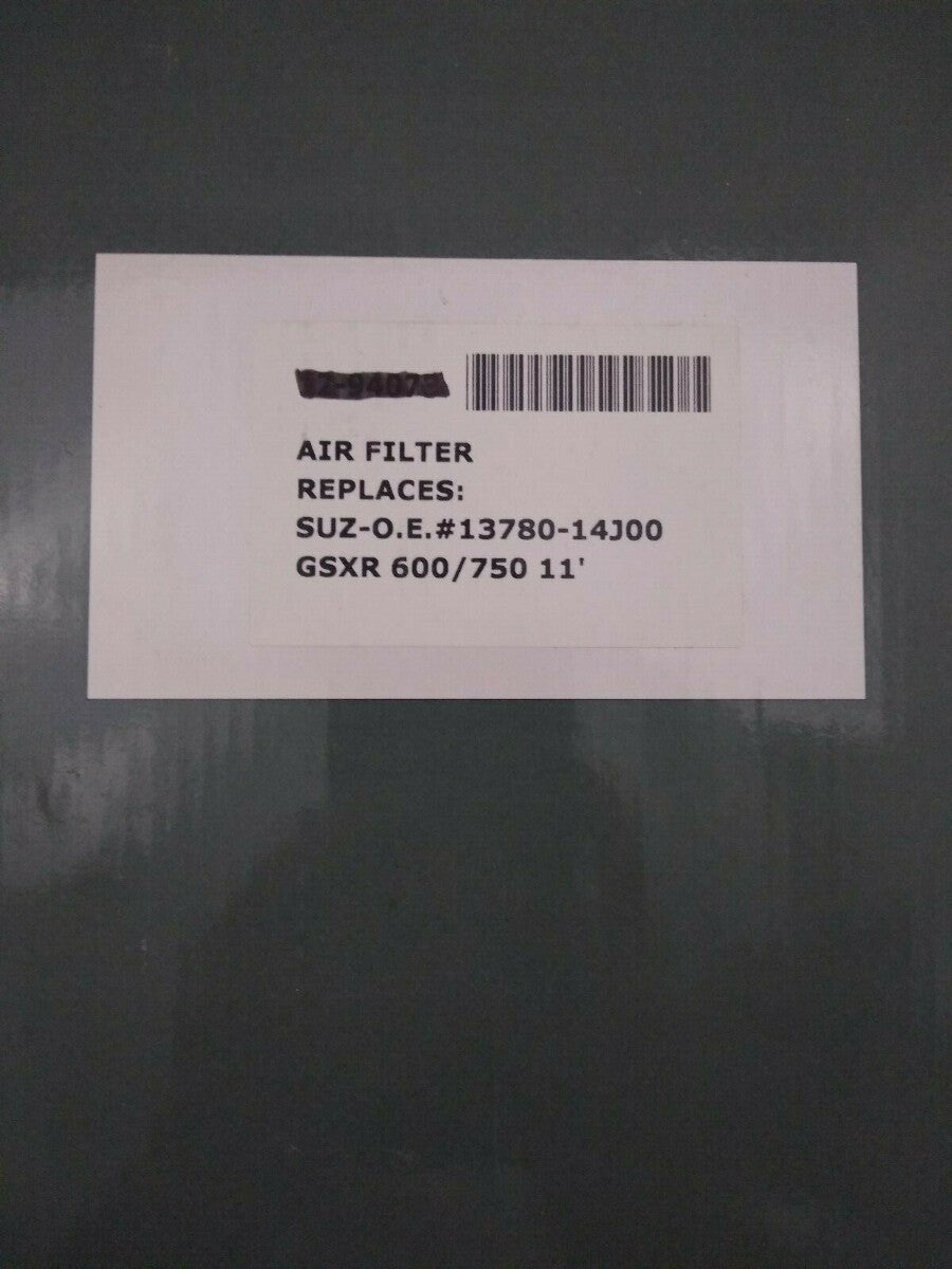 NEW Emgo Air Filter / 72-9509 / Suzuki GSXR 600/750 11" / 13780-14J00