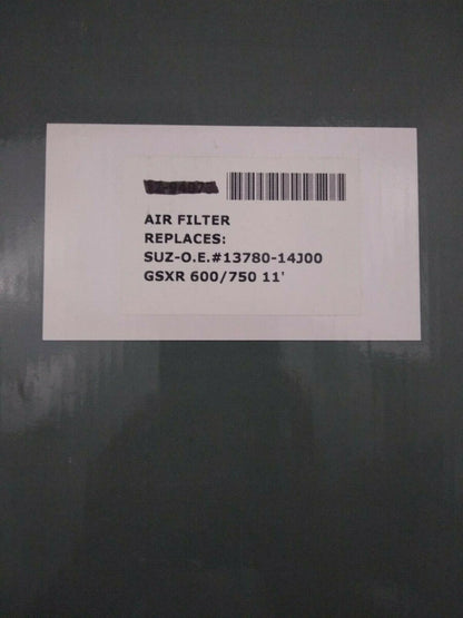 NEW Emgo Air Filter / 72-9509 / Suzuki GSXR 600/750 11" / 13780-14J00