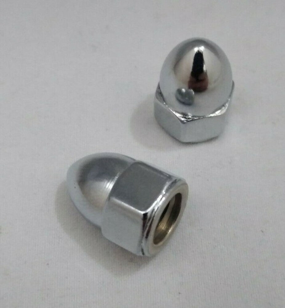 NEW Chrome Acorn Nut 5/16"-18 / DS-190855 / QTY 2