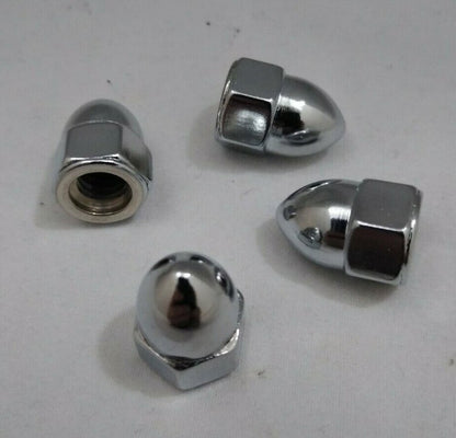NEW Chrome Acorn Nut 5/16"-18 / DS-190855 / QTY 4