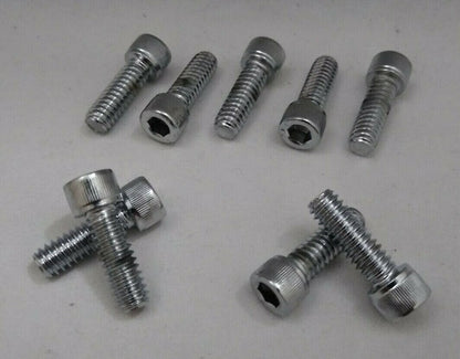 NEW Drag Specialties / 1/4-20 X 3/4 SOCKET HEAD / Chrome / DS190535 / QTY 9