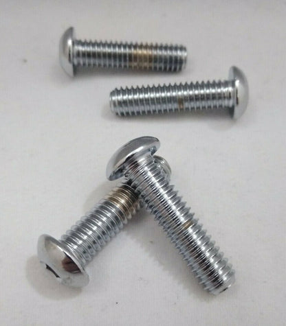 NEW DRAG SPECIALTIES 5/16X18X1-1/4 BUTTON HEAD / DS192324 / QTY 4
