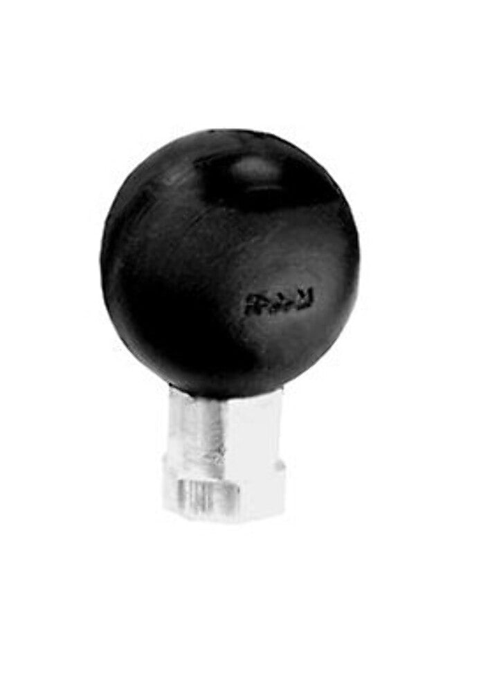NEW RAM Mount 1/4" FEMALE Thread with 1 Inch Ball Base / RAM-B-273U W Screw