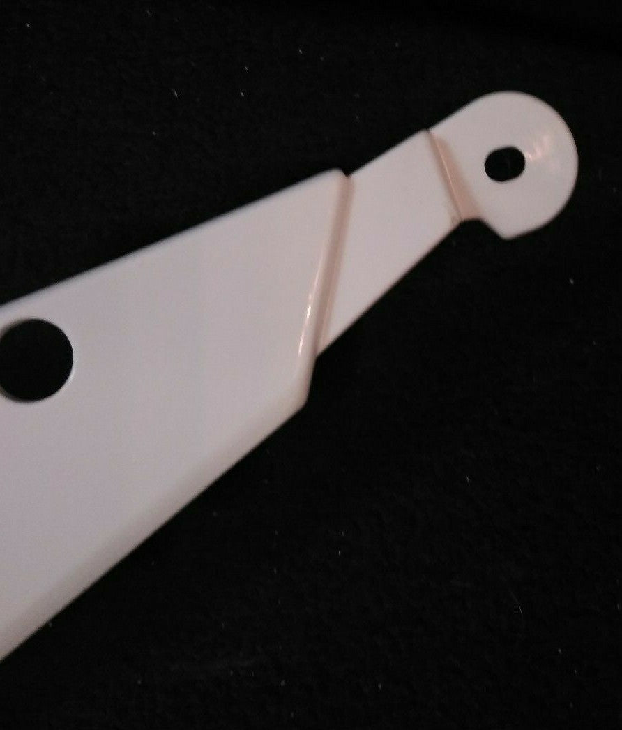 NEW BMW Motorcycle NUMBER PLATE / WHITE / Right Hand / 46637701524