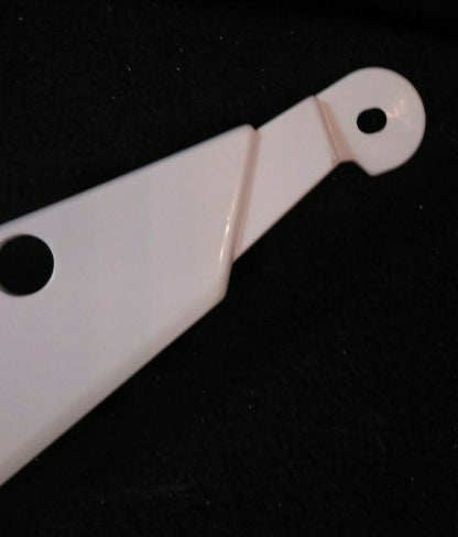 NEW BMW Motorcycle NUMBER PLATE / WHITE / Right Hand / 46637701524