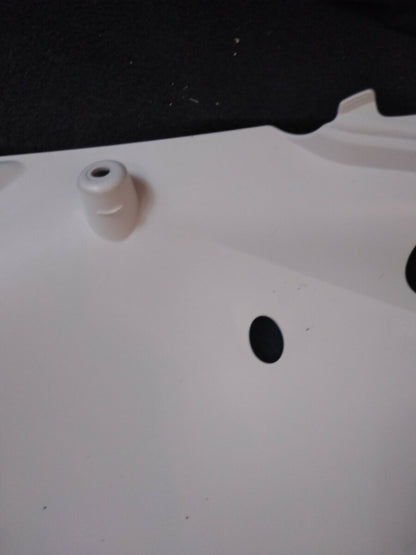 NEW BMW Motorcycle NUMBER PLATE / WHITE / Right Hand / 46637701524