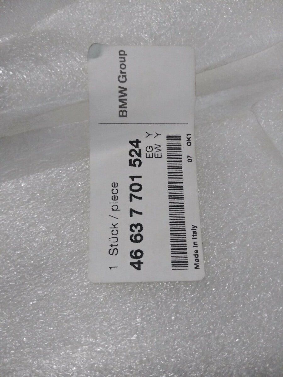 NEW BMW Motorcycle NUMBER PLATE / WHITE / Right Hand / 46637701524