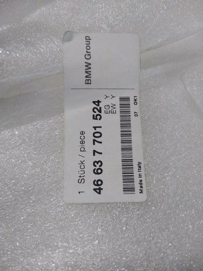 NEW BMW Motorcycle NUMBER PLATE / WHITE / Right Hand / 46637701524