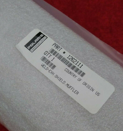 NEW Polaris Victory Exhaust Shield Muffle Cover / Chrome / 126111