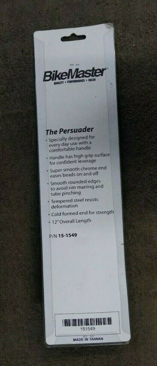 NEW BikeMaster Steel Tire Irons with Handle / 15-1549