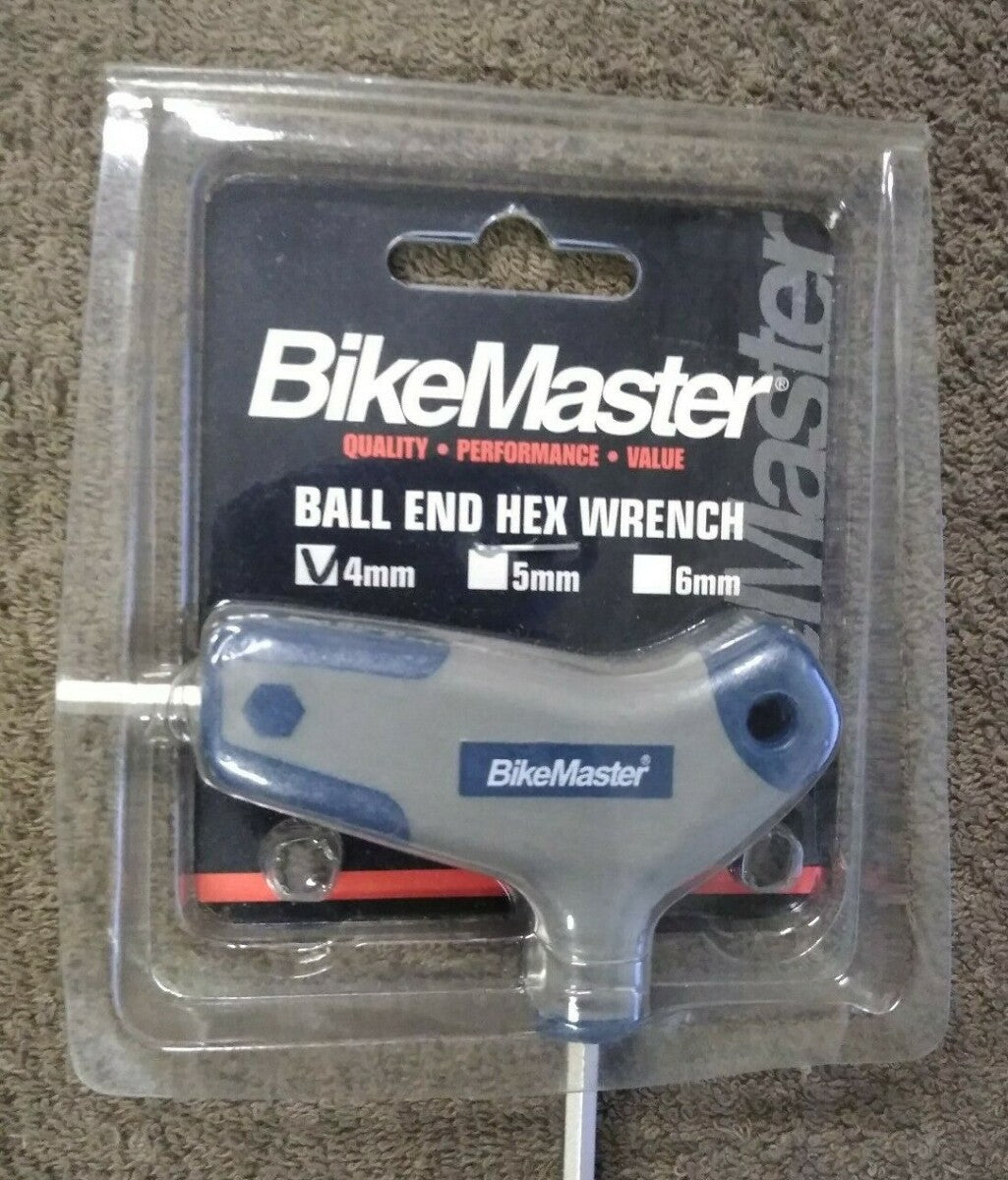 NEW BikeMaster Ball End Hex Wrench / 4 mm / 151574