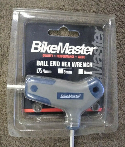 NEW BikeMaster Ball End Hex Wrench / 4 mm / 151574