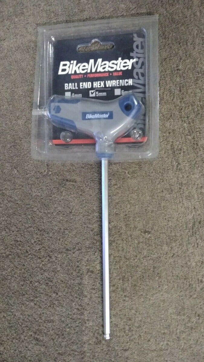 NEW BikeMaster Ball End Hex Wrench / 5 mm / 151575