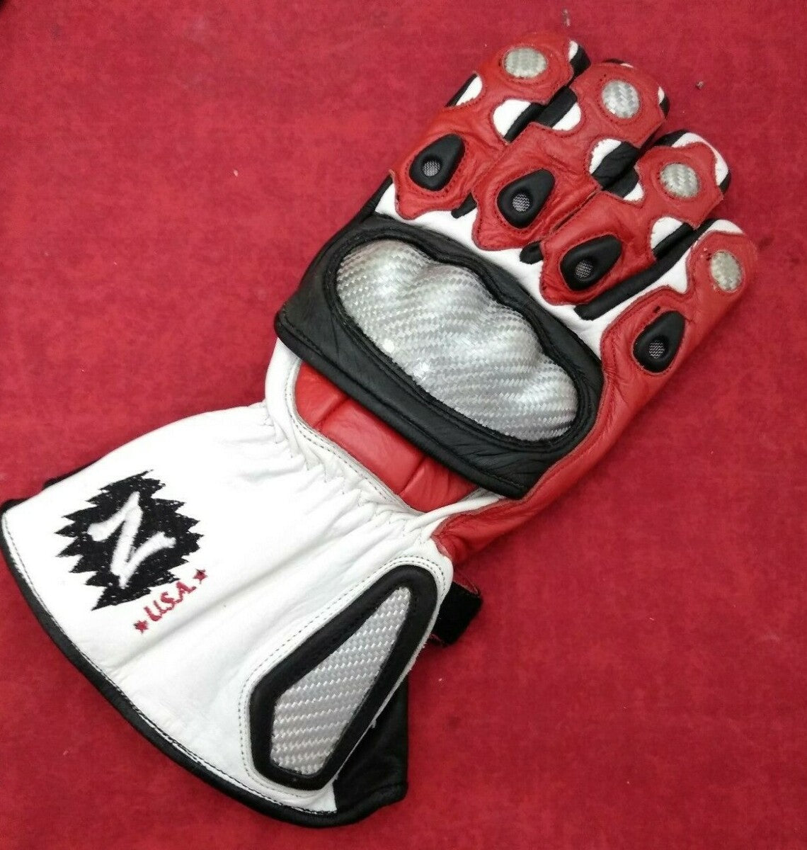 New Z Custom Gloves / Pro Carbon Warriors / 6108-R / Large