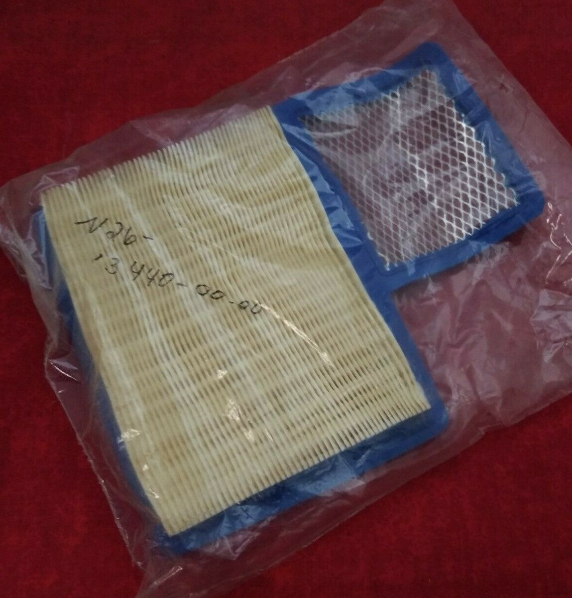 NEW Yamaha Air Filter / Golf Cart / JN6-E4450-01 / 681173 / Blue